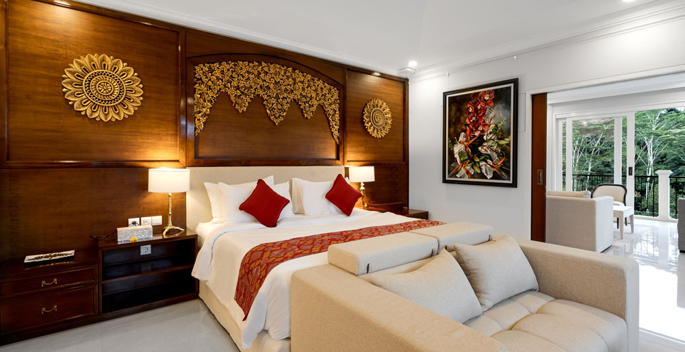The Pala Ubud - Villa Agung bedroom